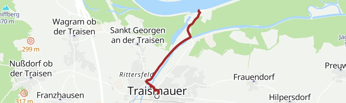 Kulturweg "Sprechende Römer" in Traismauer